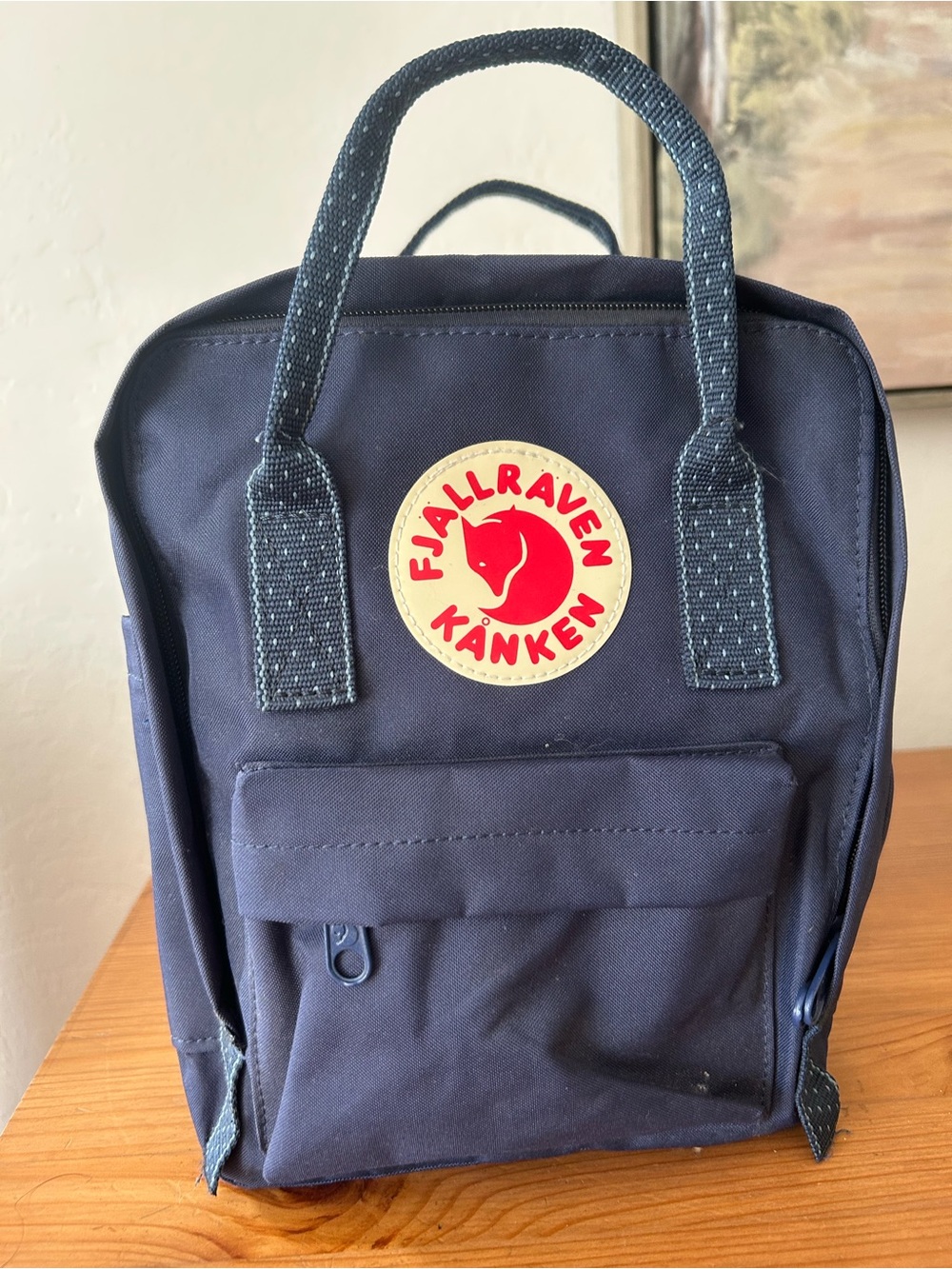 Fjallraven Kanken Mini Backpack in Navy